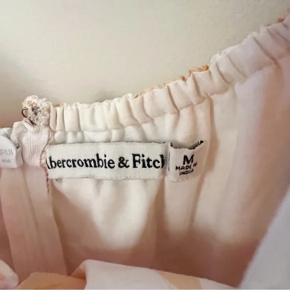 Abercrombie & Fitch Floral Mini Dress - Pink and Green - Picture 10 of 11